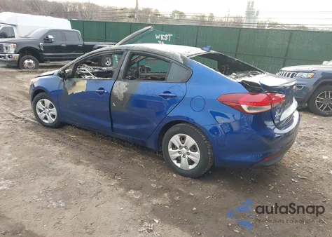 2018 Kia Forte Lx из США, поврежденный, VIN 3KPFK4A73JE265043